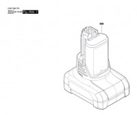 Bosch 1 607 A35 06F GBA 12V 6.0Ah Battery Pack Spare Parts